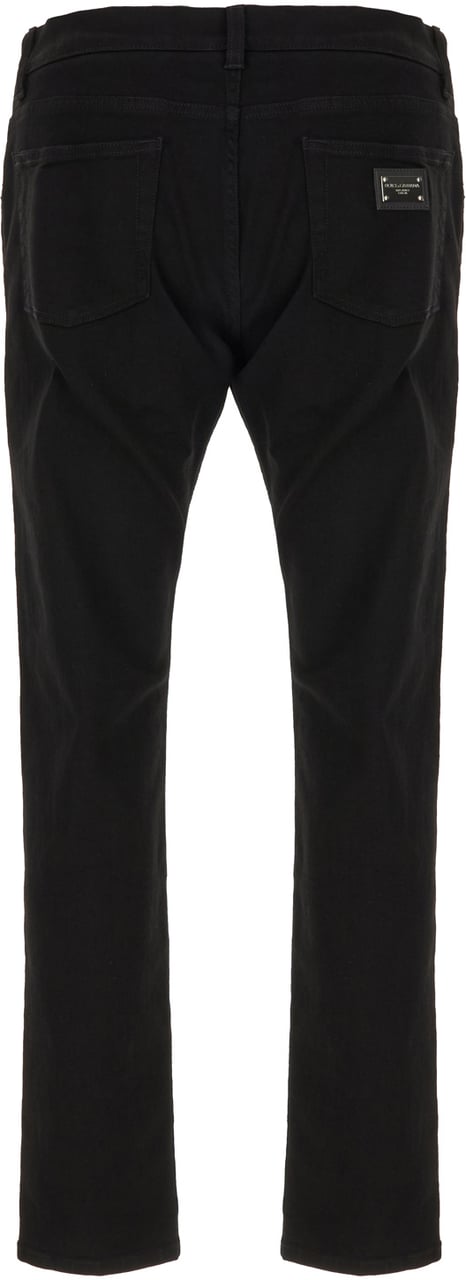 Dolce & Gabbana Dolce&gabbana Black denim jeans Zwart