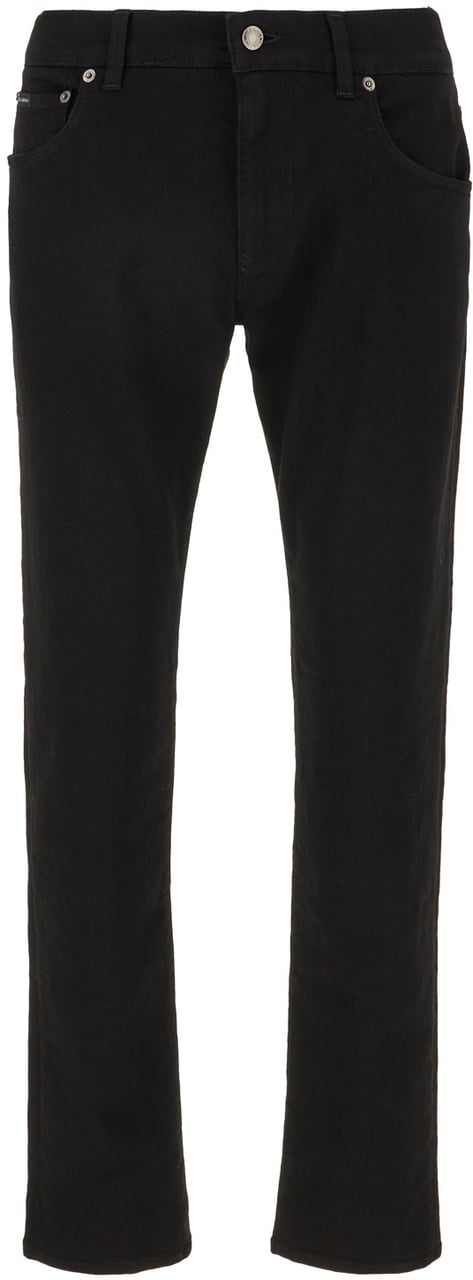 Dolce & Gabbana Dolce&gabbana Black denim jeans Zwart