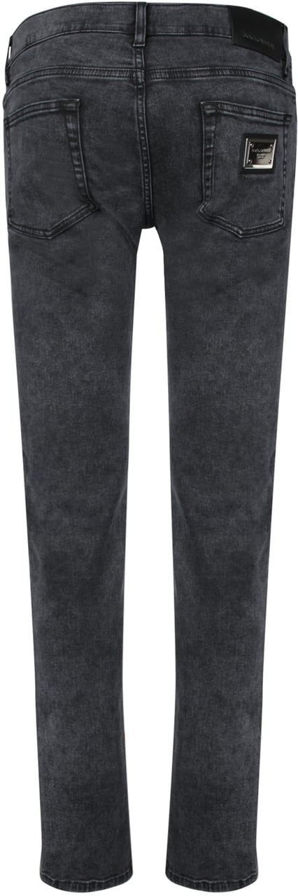 Dolce & Gabbana DOLCE & GABBANA Black Jeans Zwart