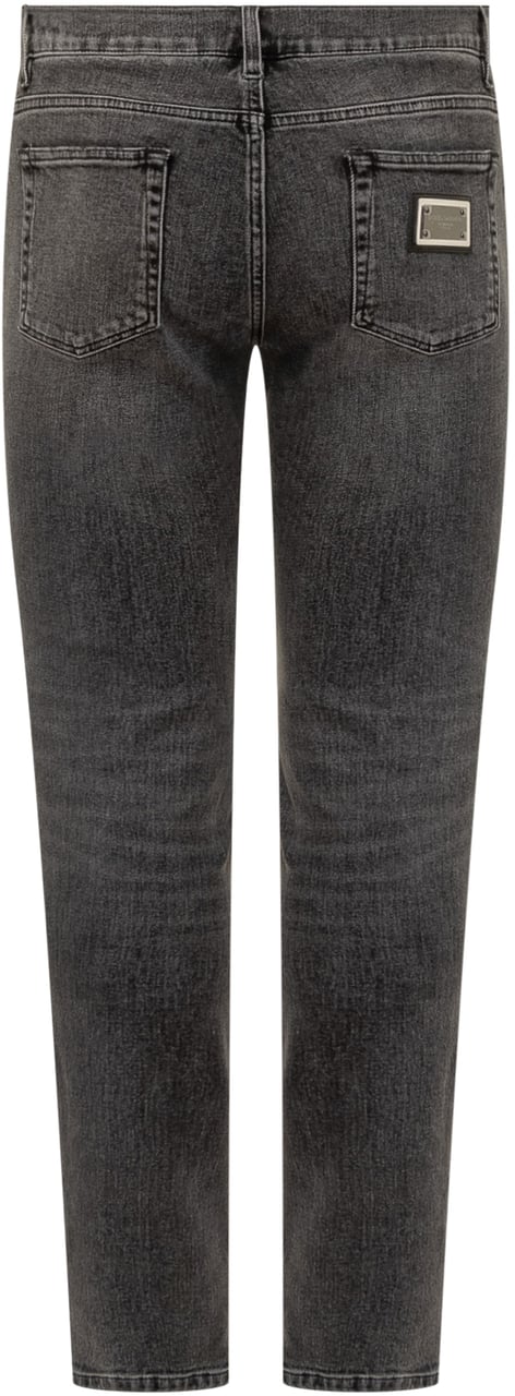 Dolce & Gabbana Dolce & Gabbana Jeans Strappato Uomo Zwart