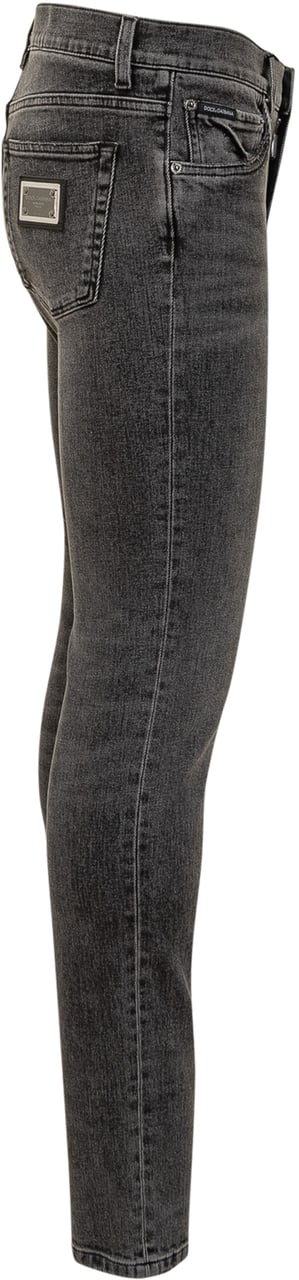 Dolce & Gabbana Dolce & Gabbana Jeans Strappato Uomo Zwart