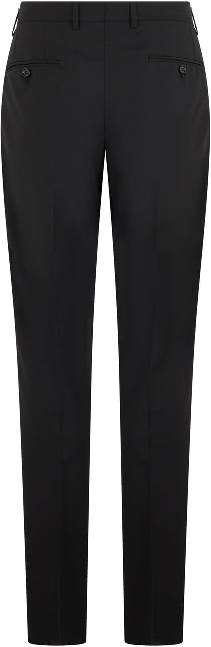 Dolce & Gabbana Slim wool pants Zwart