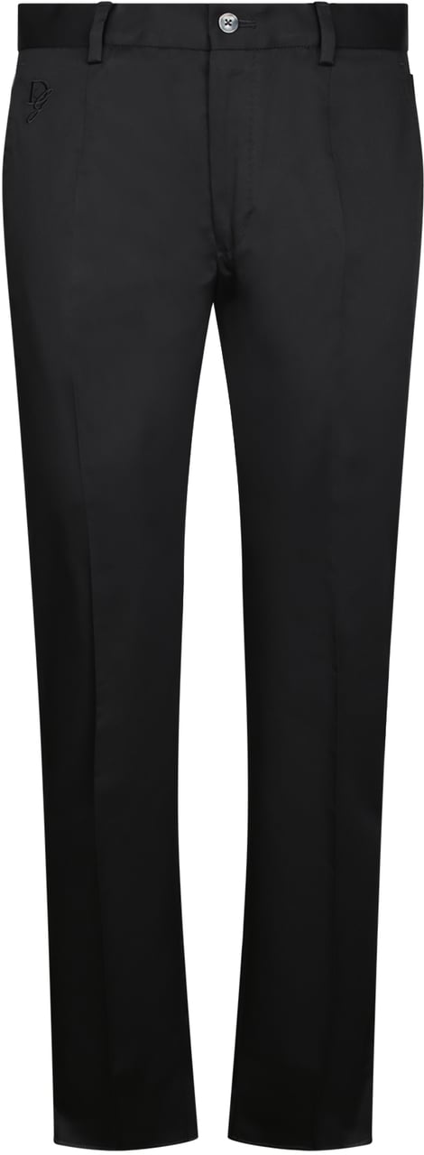 Dolce & Gabbana DOLCE & GABBANA Black Trousers Zwart
