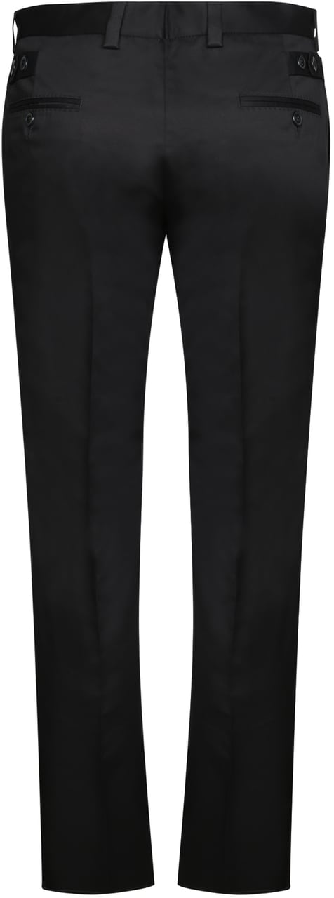 Dolce & Gabbana DOLCE & GABBANA Black Trousers Zwart