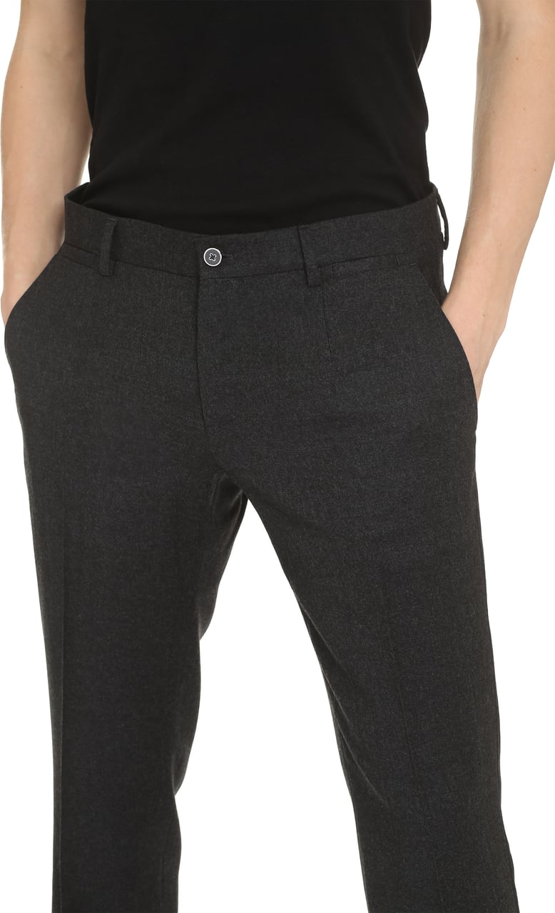 Dolce & Gabbana Stretch wool trousers Grijs