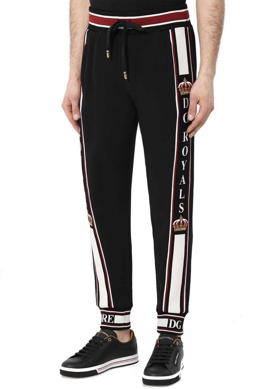 Dolce & Gabbana Dolce & Gabbana Logo Pants Zwart
