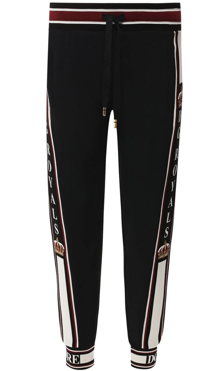 Dolce & Gabbana Dolce & Gabbana Logo Pants Zwart