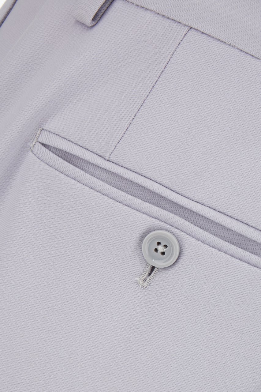 Dolce & Gabbana Dolce&gabbana Light grey stretch wool pants Grijs