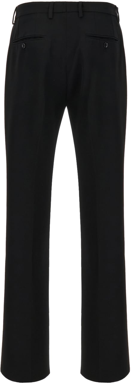 Dolce & Gabbana Dolce&gabbana Black wool pants Zwart
