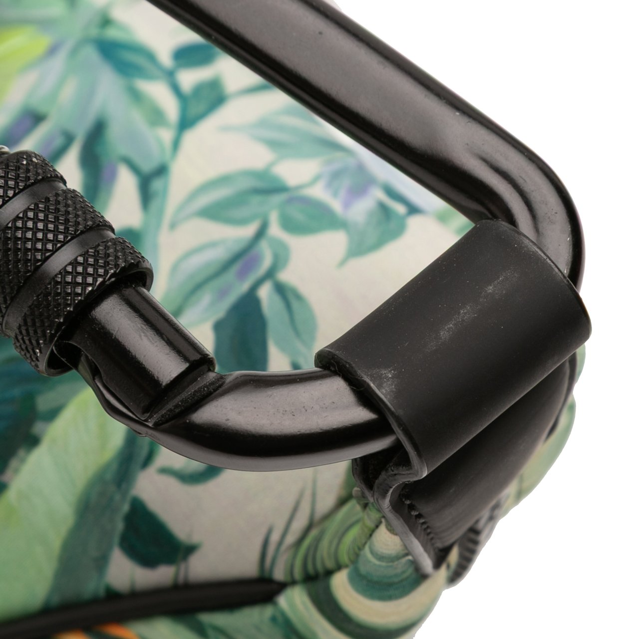 Dolce & Gabbana Neoprene Tropical Print Palermo Belt Bag Groen