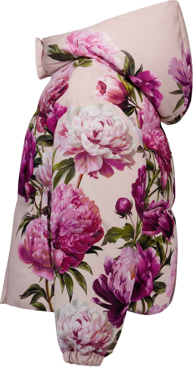Dolce & Gabbana Kinder Meisjes Winterjas In Roze Roze