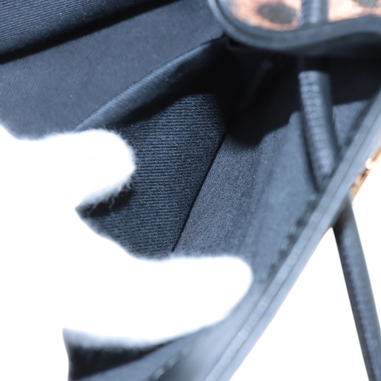 Dolce & Gabbana Leopard Print Leather Dauphine Miss Sicily Backpack Bruin