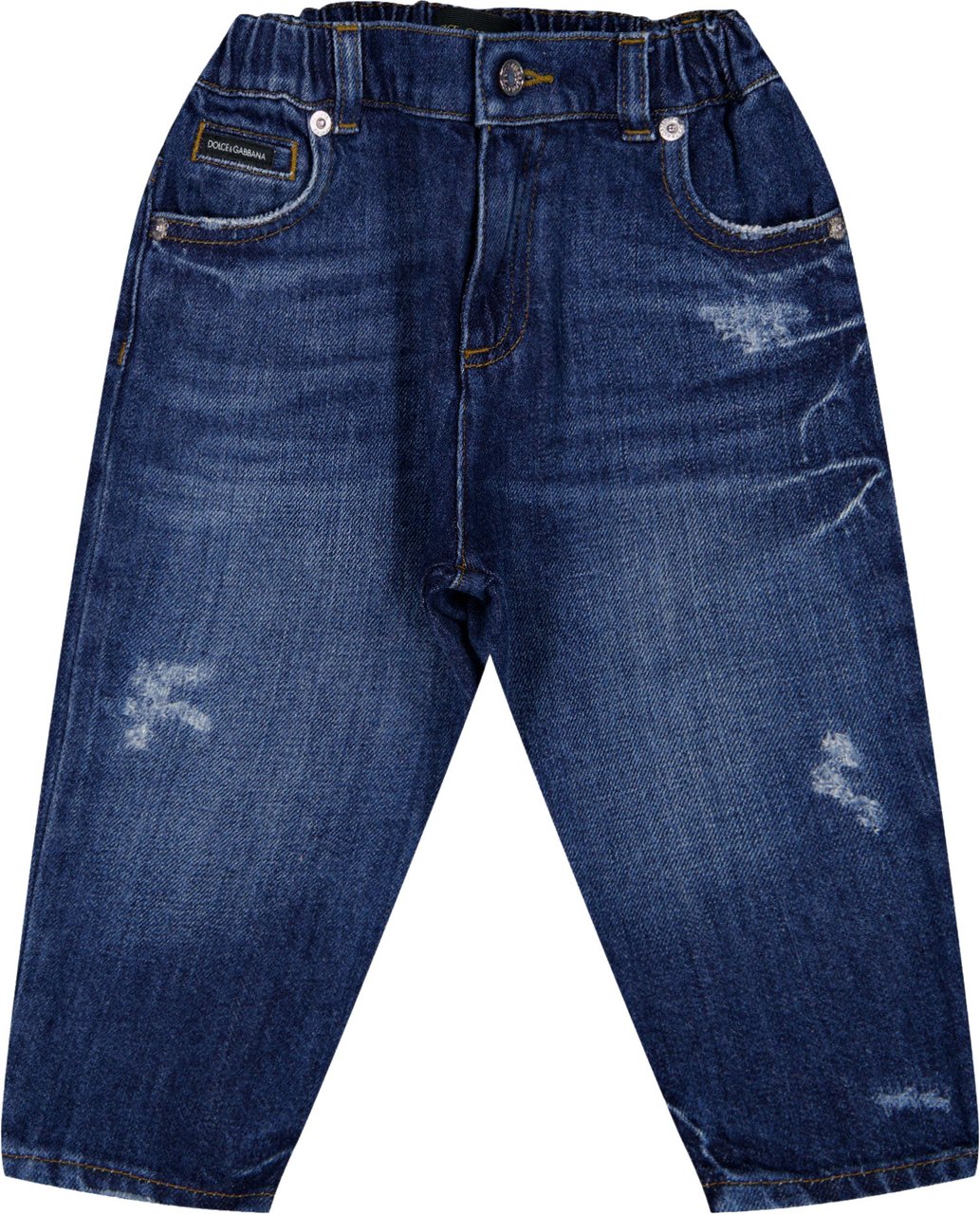 Dolce & Gabbana Dolce & Gabbana Baby Jongens Jeans In Blauw Blauw