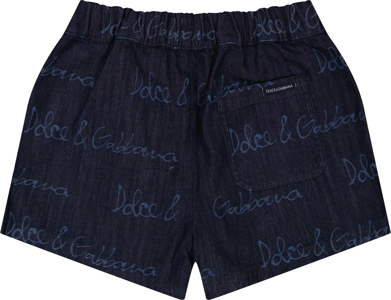 Dolce & Gabbana Dolce & Gabbana Baby Jongens Shorts In Donker Blauw Blauw