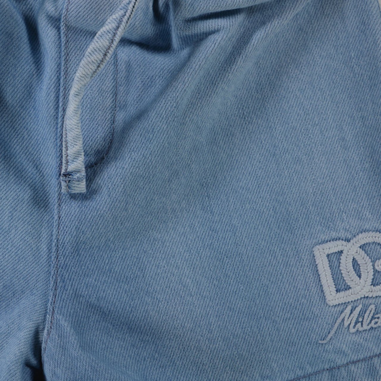 Dolce & Gabbana Dolce & Gabbana Baby Jongens Shorts In Licht Blauw Blauw