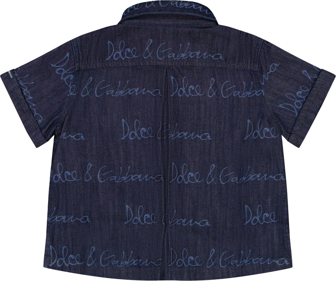 Dolce & Gabbana Dolce & Gabbana Baby Jongens Blouse In Donker Blauw Blauw