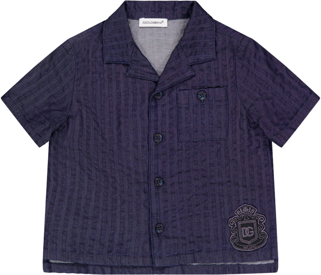 Dolce & Gabbana Dolce & Gabbana Baby Jongens Shorts In Donker Blauw Blauw