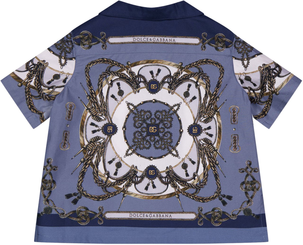 Dolce & Gabbana Dolce & Gabbana Baby Jongens Blouse In Blauw Blauw