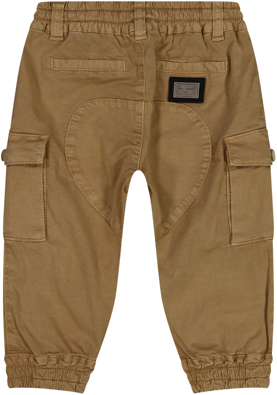 Dolce & Gabbana Baby Jongens Broek In Beige Beige