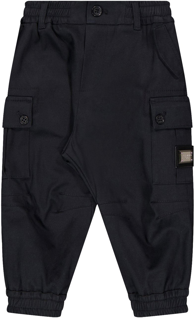 Dolce & Gabbana Dolce & Gabbana Baby Jongens Broek In Zwart Zwart