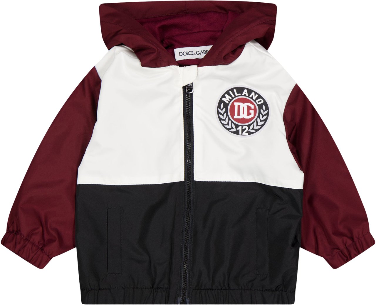 Dolce & Gabbana Dolce & Gabbana Baby Jongens Zomerjas In Bordeaux Rood