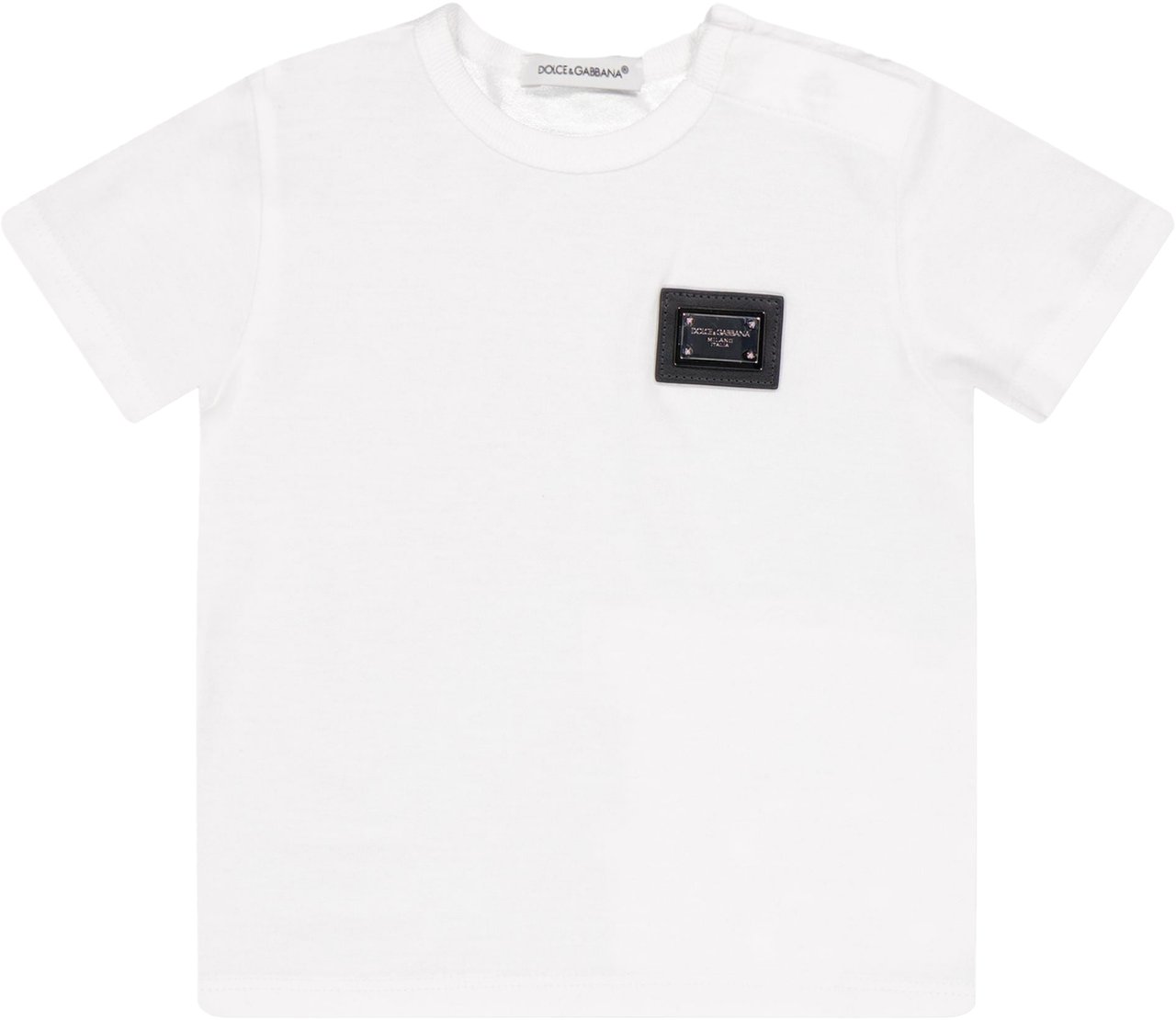 Dolce & Gabbana Dolce & Gabbana Baby Jongens T-Shirt In Wit Wit