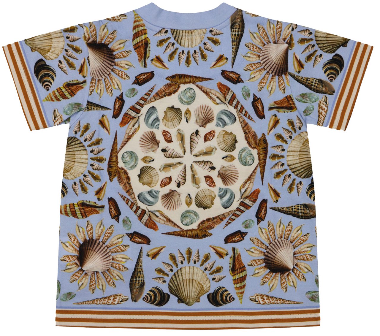 Dolce & Gabbana Dolce & Gabbana Baby Jongens T-Shirt In Licht Blauw Blauw