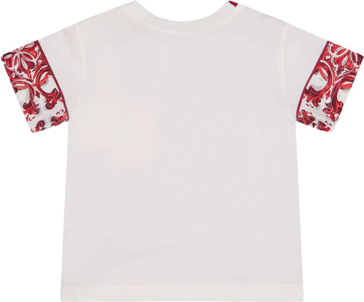Dolce & Gabbana Baby Jongens T-Shirt In Wit Wit