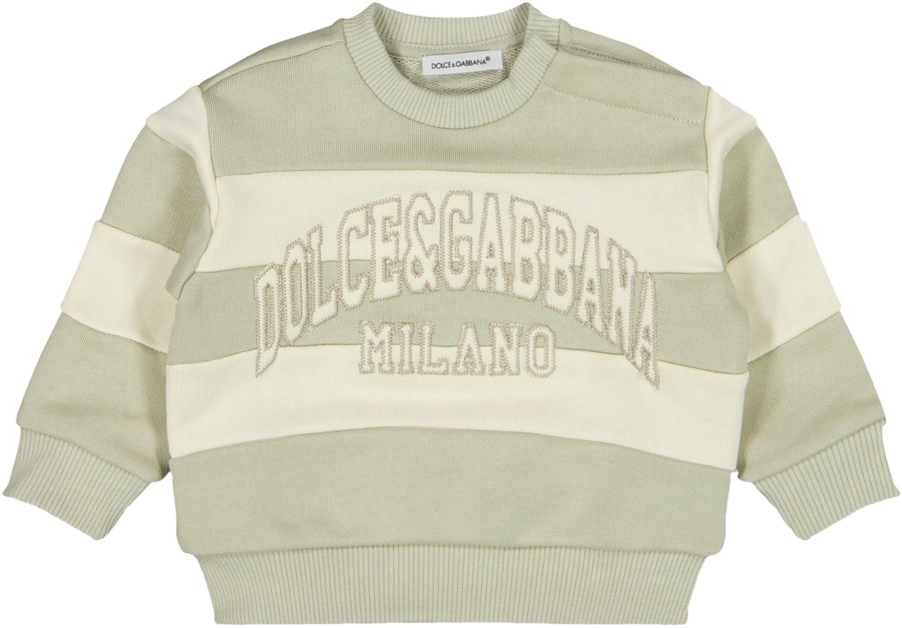 Dolce & Gabbana Dolce & Gabbana Baby Jongens Trui In Beige Beige
