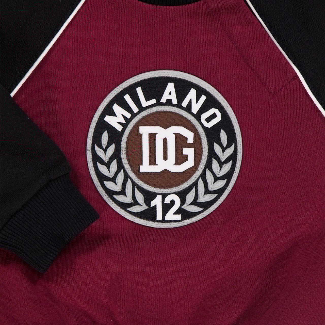 Dolce & Gabbana Dolce & Gabbana Baby Jongens Trui In Bordeaux Rood