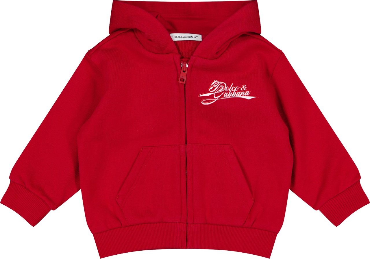 Dolce & Gabbana Baby Jongens Vest In Rood Rood