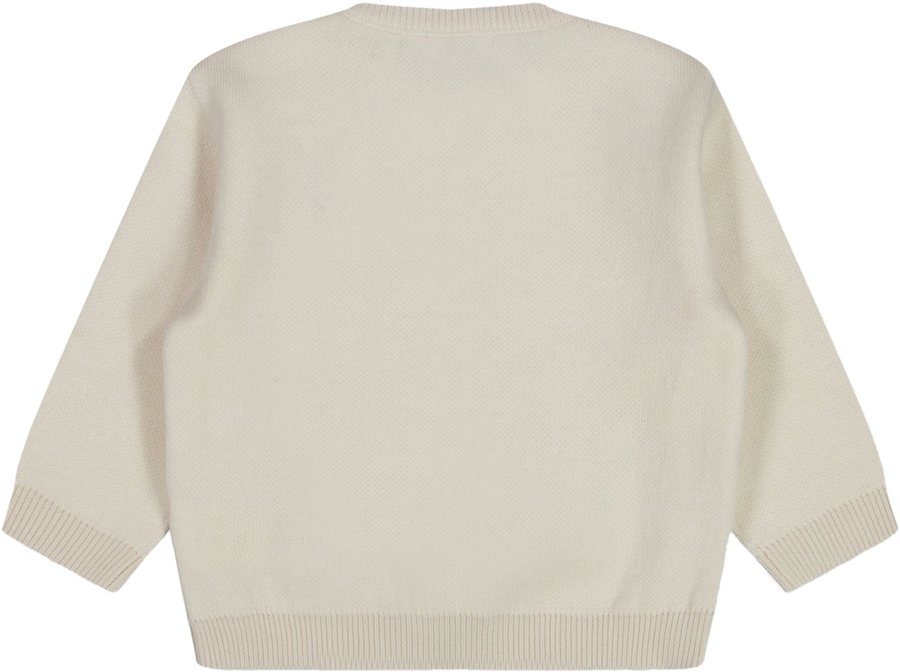 Dolce & Gabbana Dolce & Gabbana Baby Jongens Trui In Off White Wit