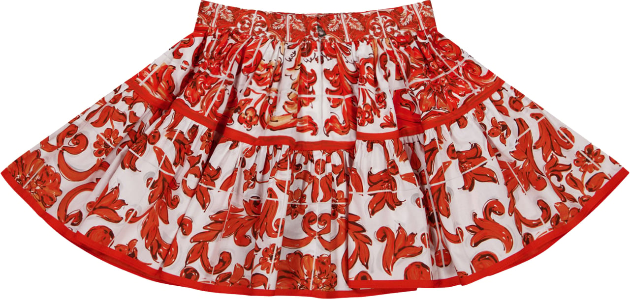 Dolce & Gabbana Baby Meisjes Rokje In Oranje Oranje