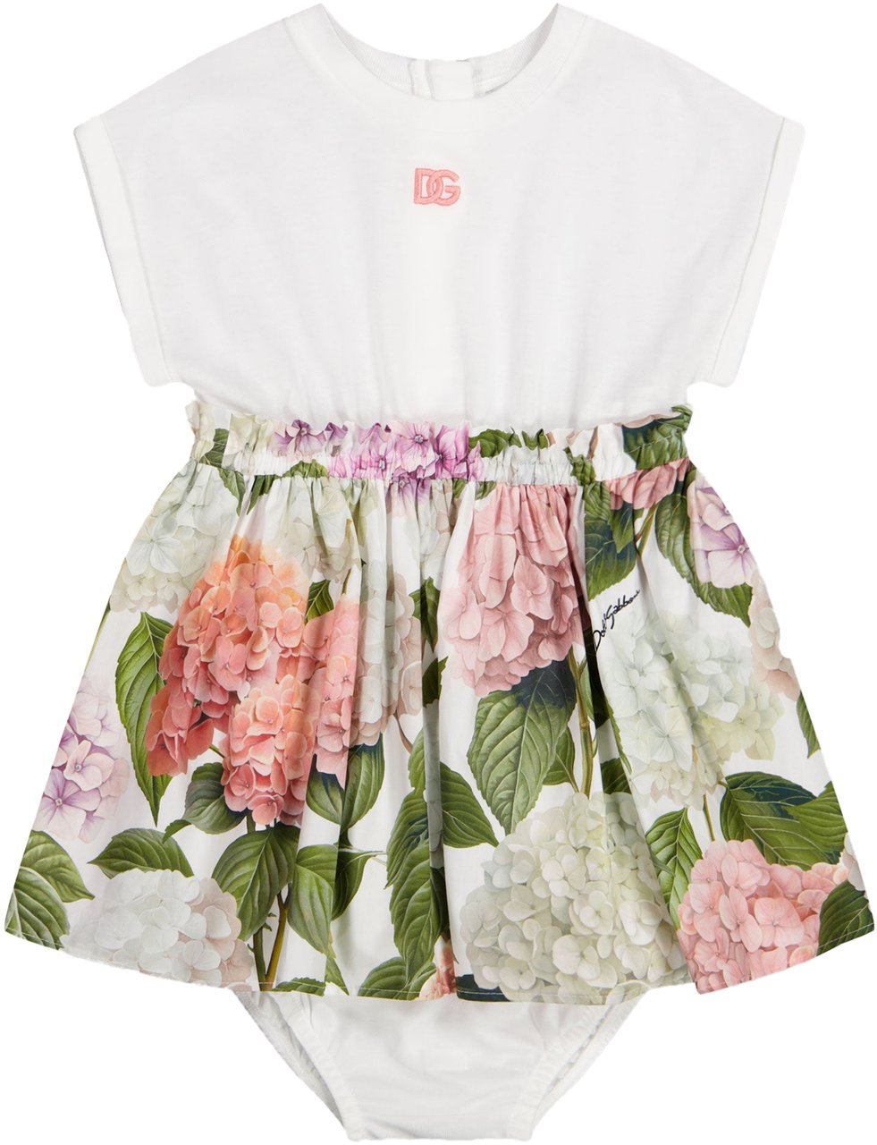 Dolce & Gabbana Dolce & Gabbana Baby Meisjes Jurk In Licht Roze Roze