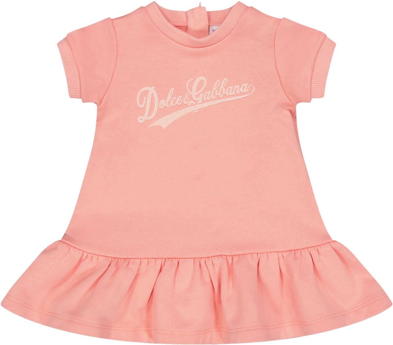 Dolce & Gabbana Dolce & Gabbana Baby Meisjes Jurk In Licht Roze Roze