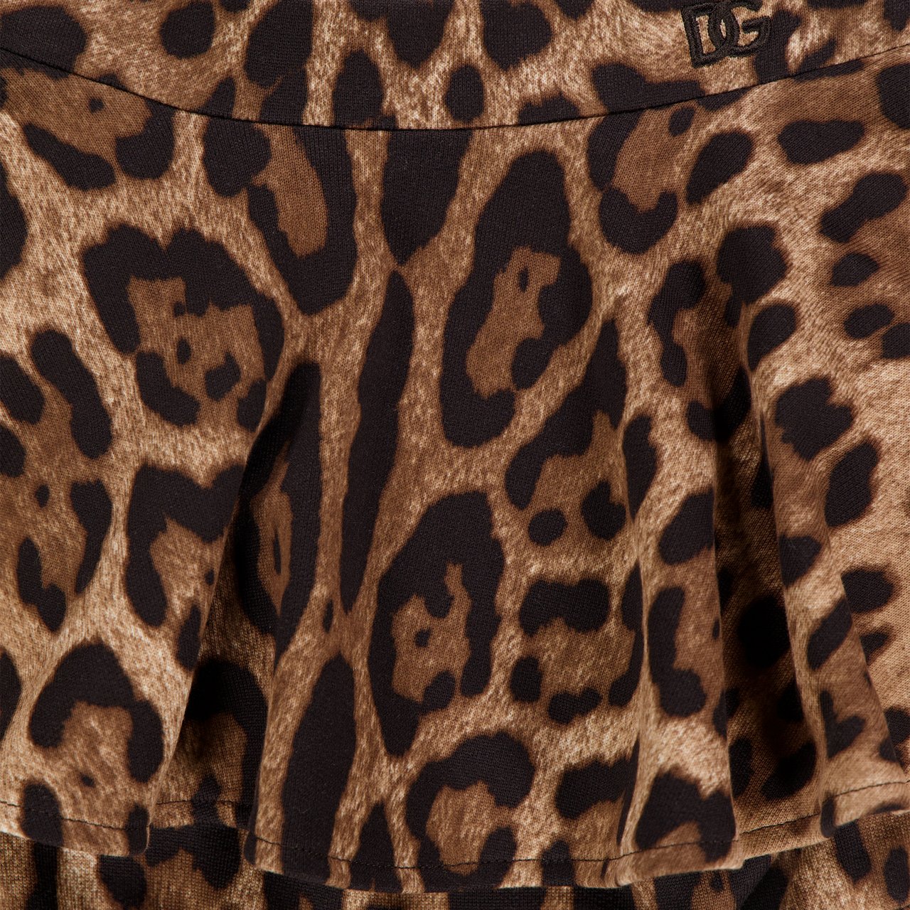 Dolce & Gabbana Dolce & Gabbana Baby Meisjes Rokje In Panter Dierenprint