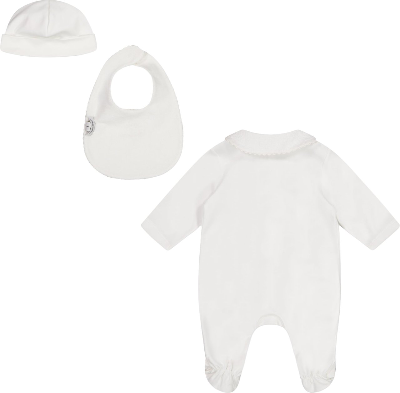 Dolce & Gabbana Baby Meisjes Boxpakje In Off White Wit