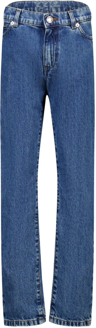 Dolce & Gabbana Dolce & Gabbana Kinder Jongens Jeans In Blauw Blauw