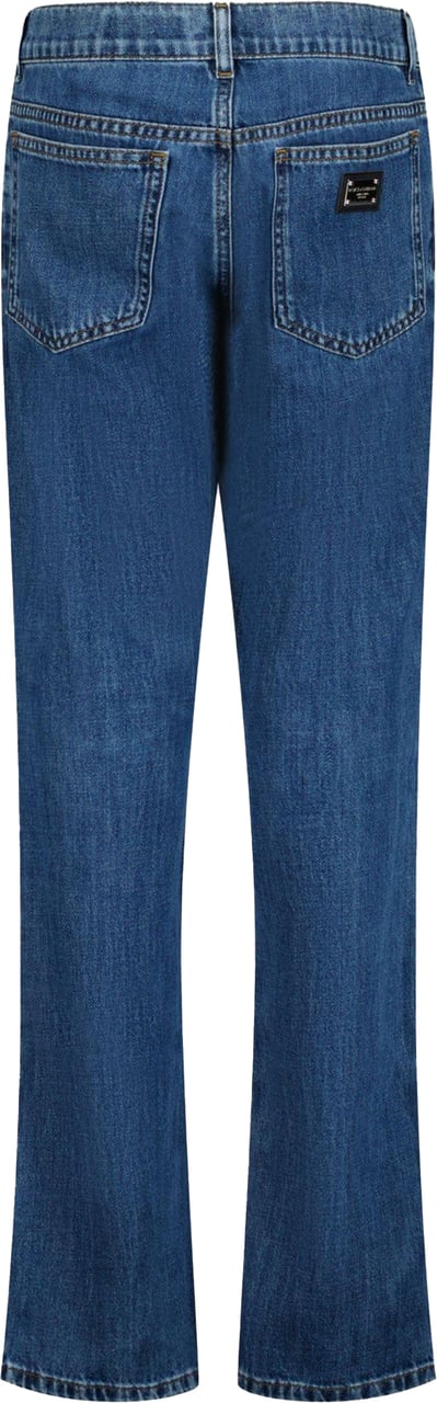 Dolce & Gabbana Dolce & Gabbana Kinder Jongens Jeans Blauw