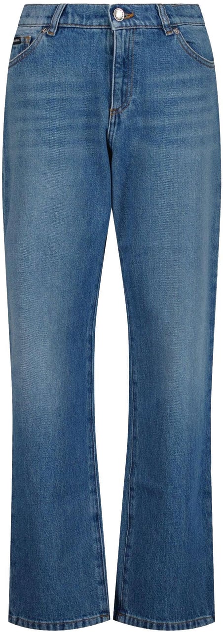 Dolce & Gabbana Dolce & Gabbana Kinder Jongens Jeans In Blauw Blauw