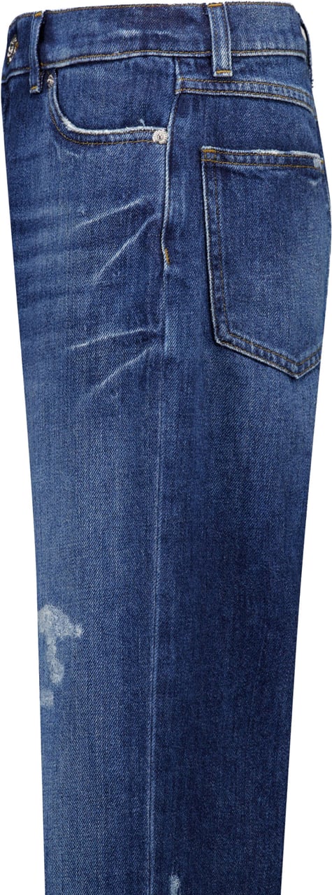 Dolce & Gabbana Dolce & Gabbana Kinder Jongens Jeans In Blauw Blauw