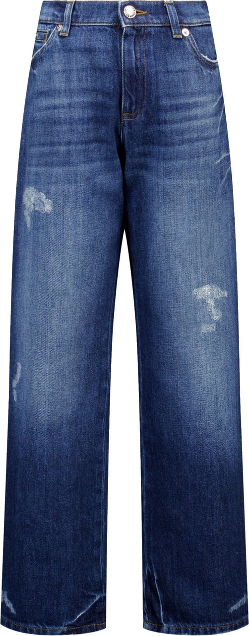 Dolce & Gabbana Dolce & Gabbana Kinder Jongens Jeans In Blauw Blauw