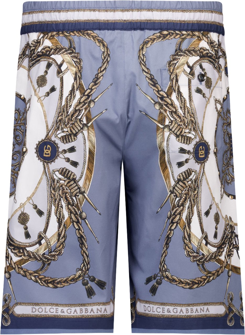 Dolce & Gabbana Kinder Jongens Shorts In Blauw Blauw