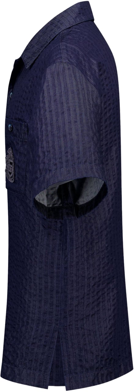 Dolce & Gabbana Dolce & Gabbana Kinder Jongens Blouse In Donker Blauw Blauw