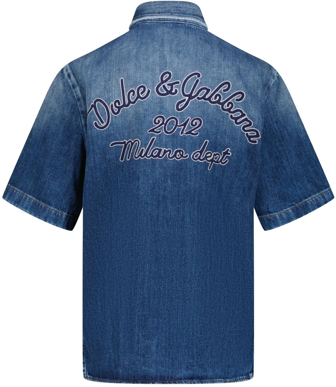 Dolce & Gabbana Dolce & Gabbana Kinder Jongens Blouse In Jeans Blauw