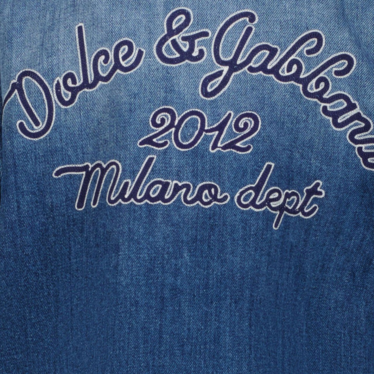 Dolce & Gabbana Dolce & Gabbana Kinder Jongens Blouse In Jeans Blauw