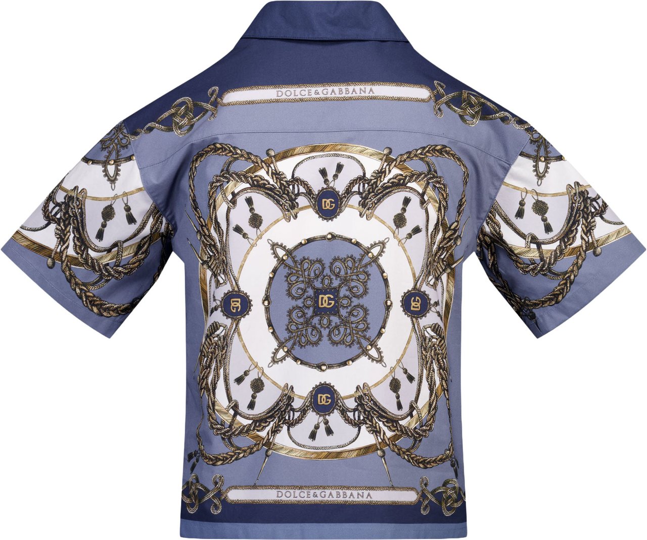 Dolce & Gabbana Kinder Jongens Blouse In Blauw Blauw