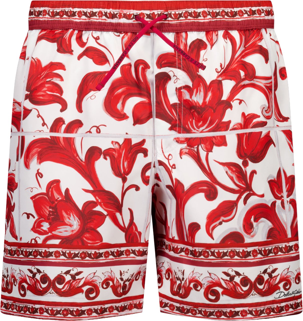 Dolce & Gabbana Kinder Jongens Zwemkleding In Rood Rood