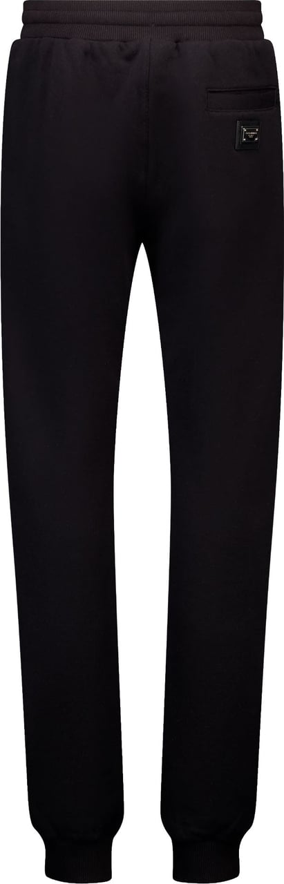 Dolce & Gabbana Kinder Unisex Broek In Zwart Zwart