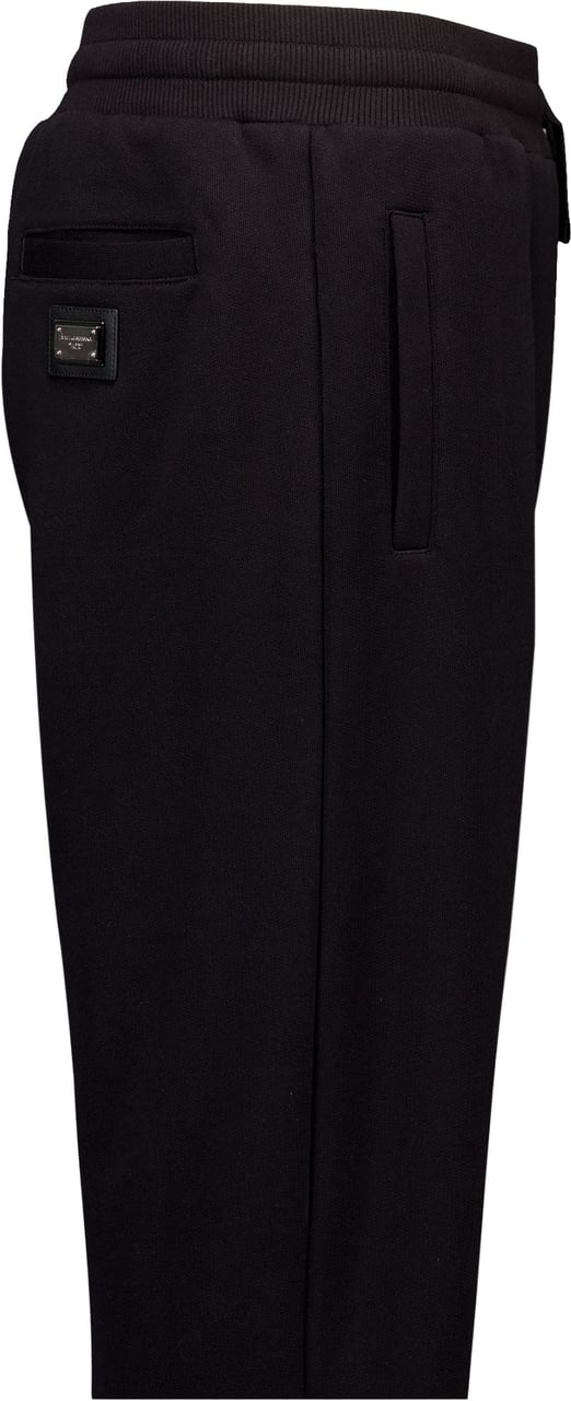 Dolce & Gabbana Kinder Unisex Broek In Zwart Zwart